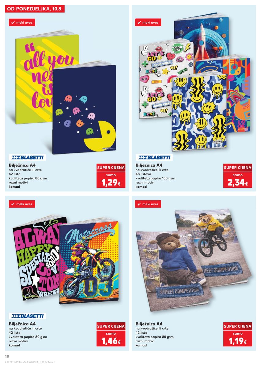 Kaufland catalog page 18 — 2026-08-10 to 2026-09-13