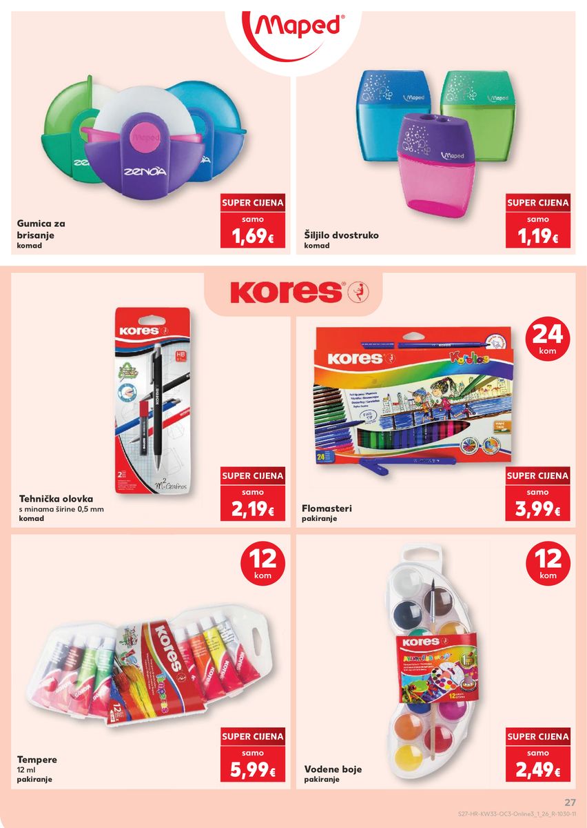 Kaufland catalog page 27 — 2026-08-10 to 2026-09-13