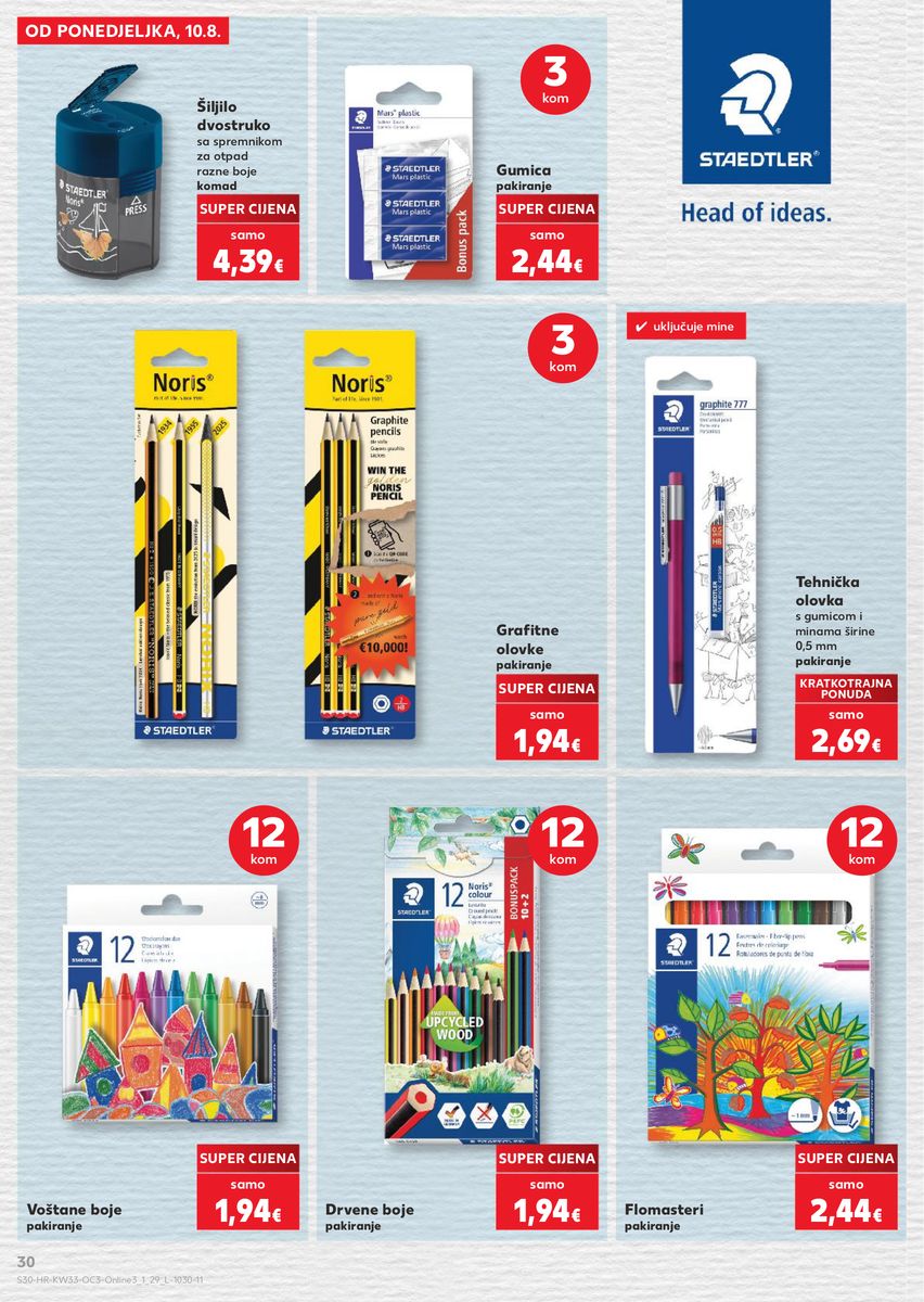Kaufland catalog page 30 — 2026-08-10 to 2026-09-13