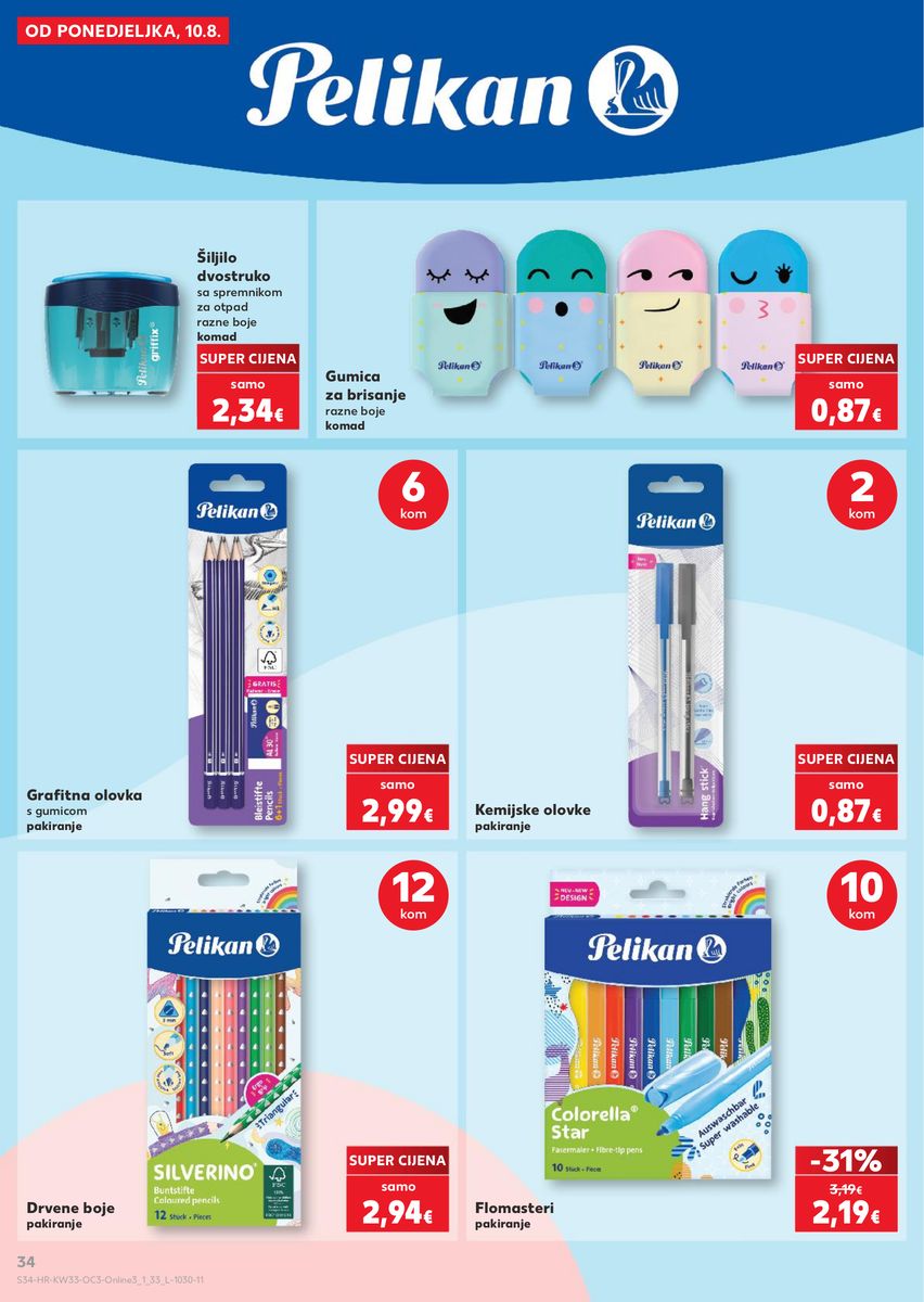 Kaufland catalog page 34 — 2026-08-10 to 2026-09-13