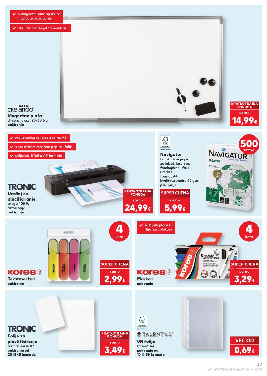 Kaufland catalog page 37 — 2026-08-10 to 2026-09-13