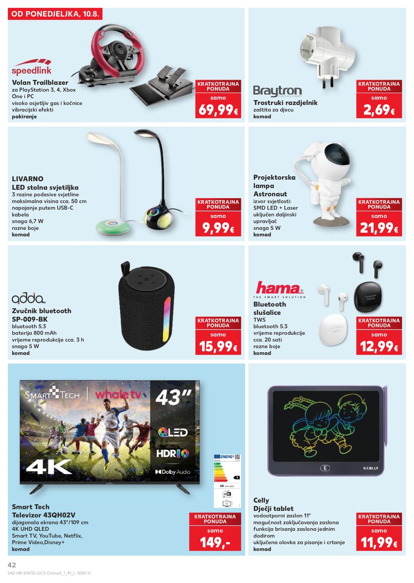 Kaufland catalog page 42 — 2026-08-10 to 2026-09-13