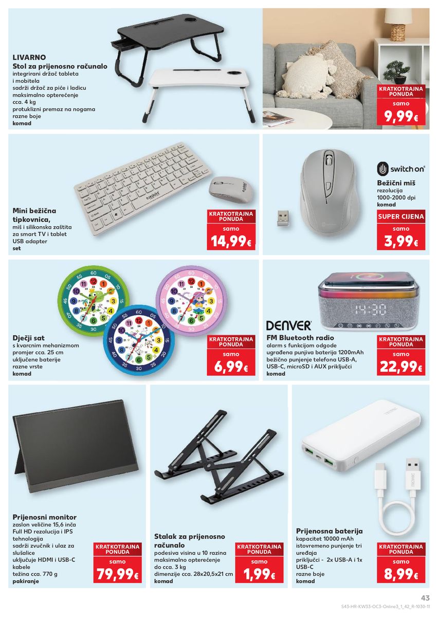 Kaufland catalog page 43 — 2026-08-10 to 2026-09-13
