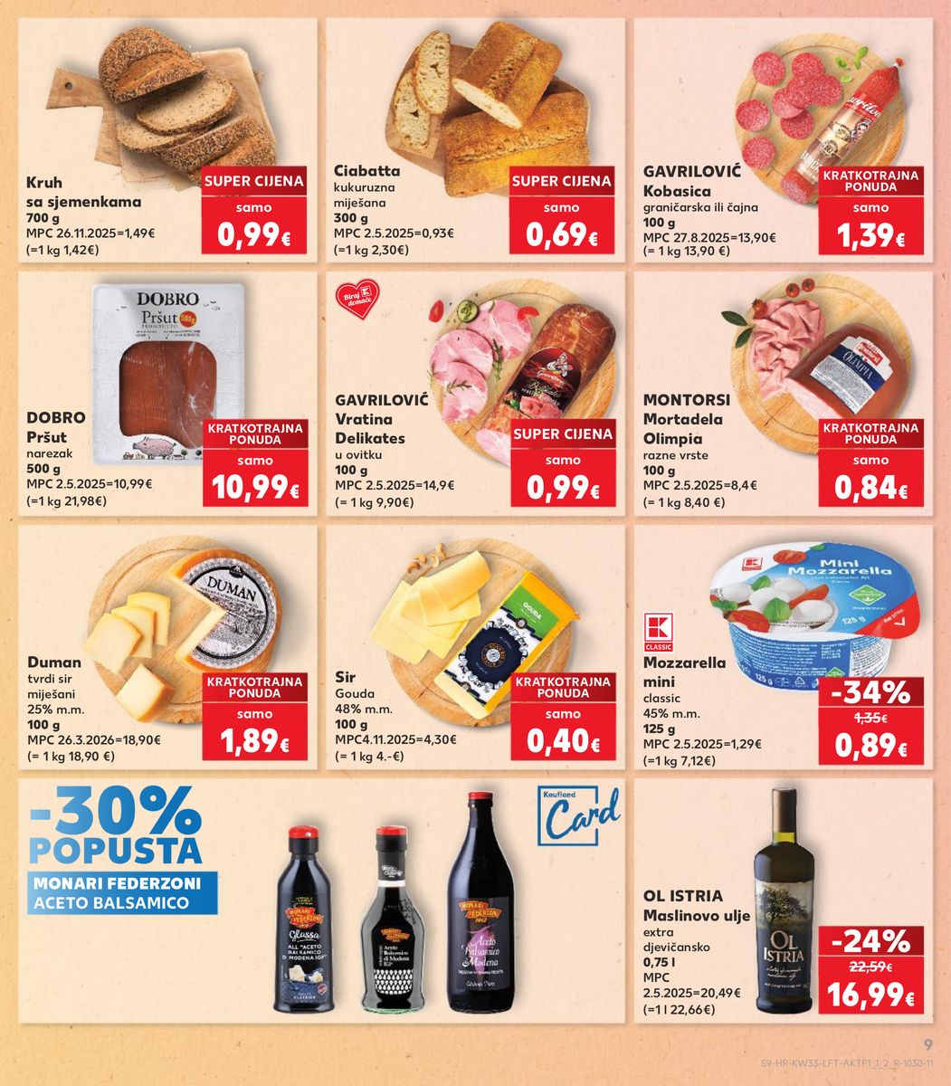 Kaufland catalog page 9 — 2026-08-12 to 2026-08-18