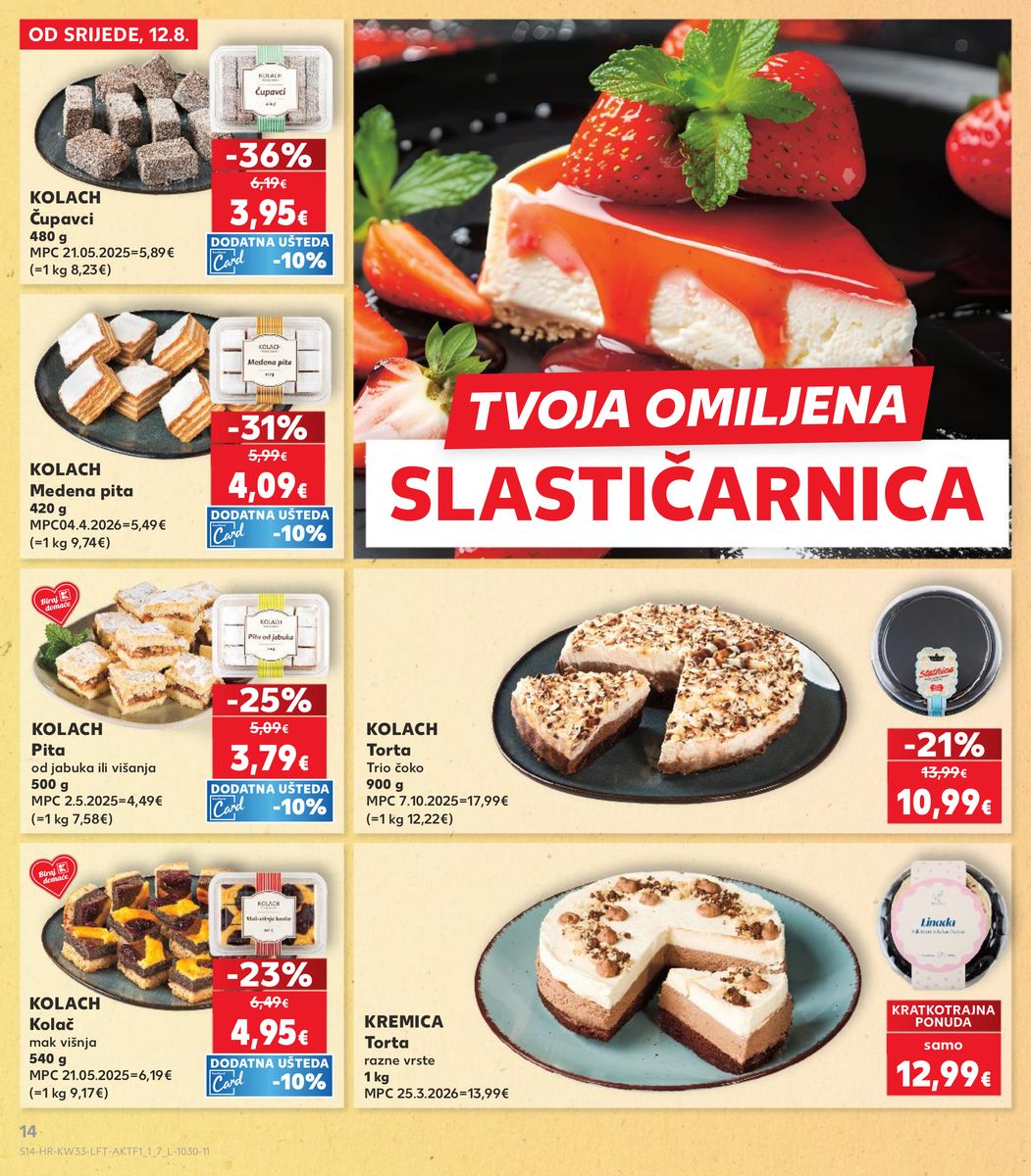 Kaufland catalog page 14 — 2026-08-12 to 2026-08-18
