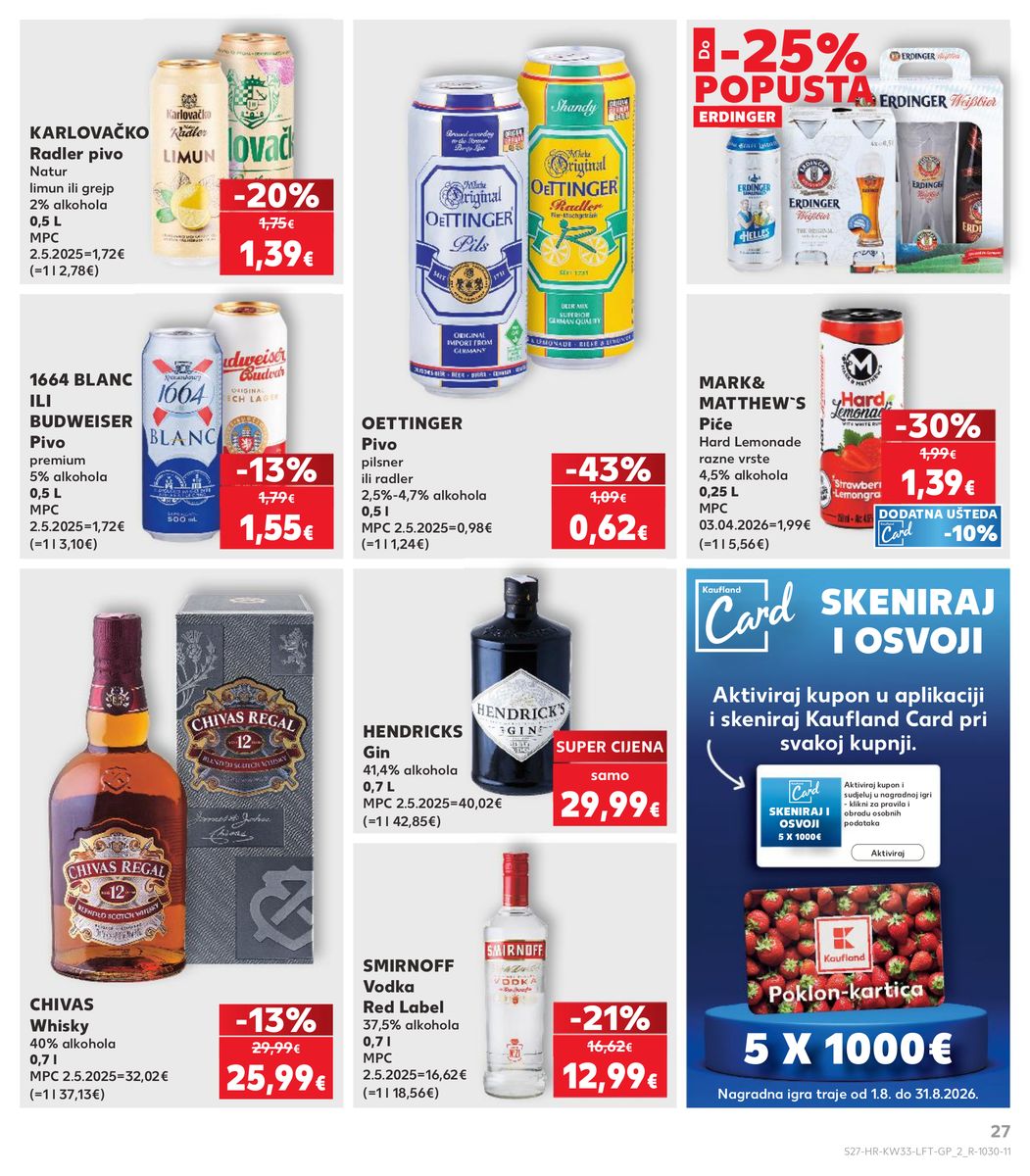 Kaufland catalog page 27 — 2026-08-12 to 2026-08-18