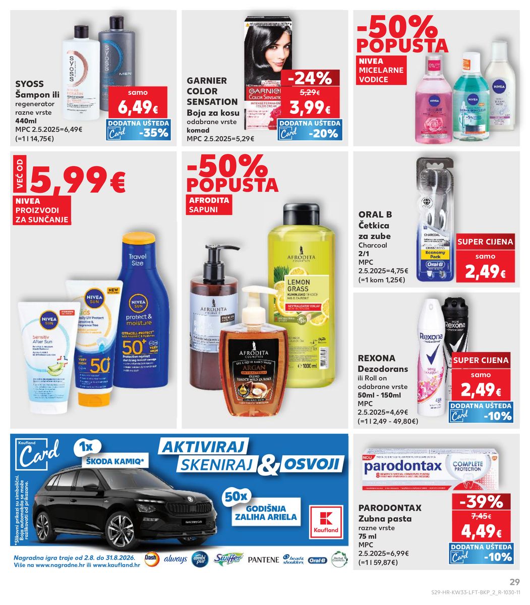 Kaufland catalog page 29 — 2026-08-12 to 2026-08-18