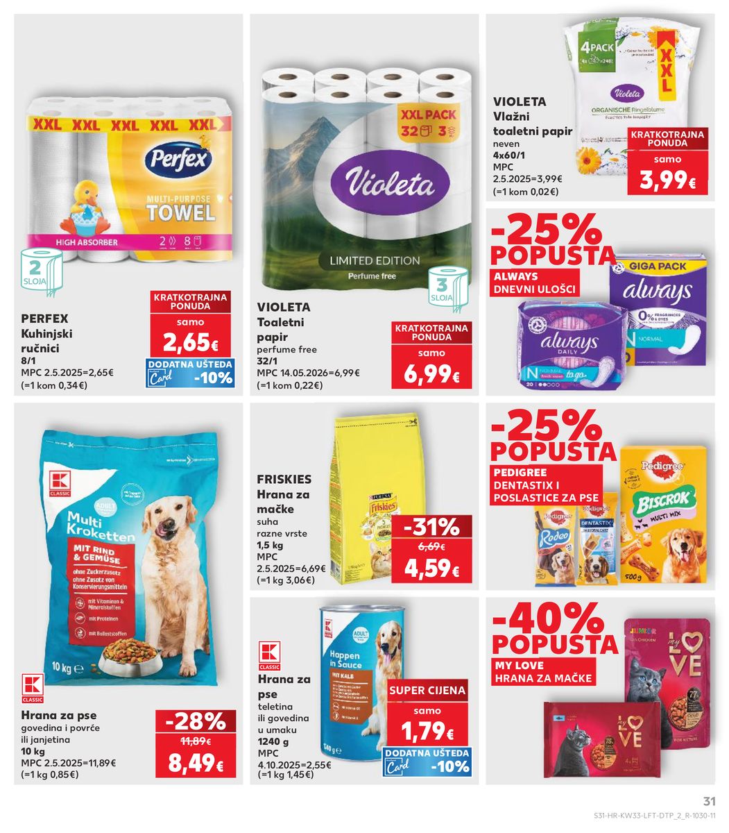 Kaufland catalog page 31 — 2026-08-12 to 2026-08-18