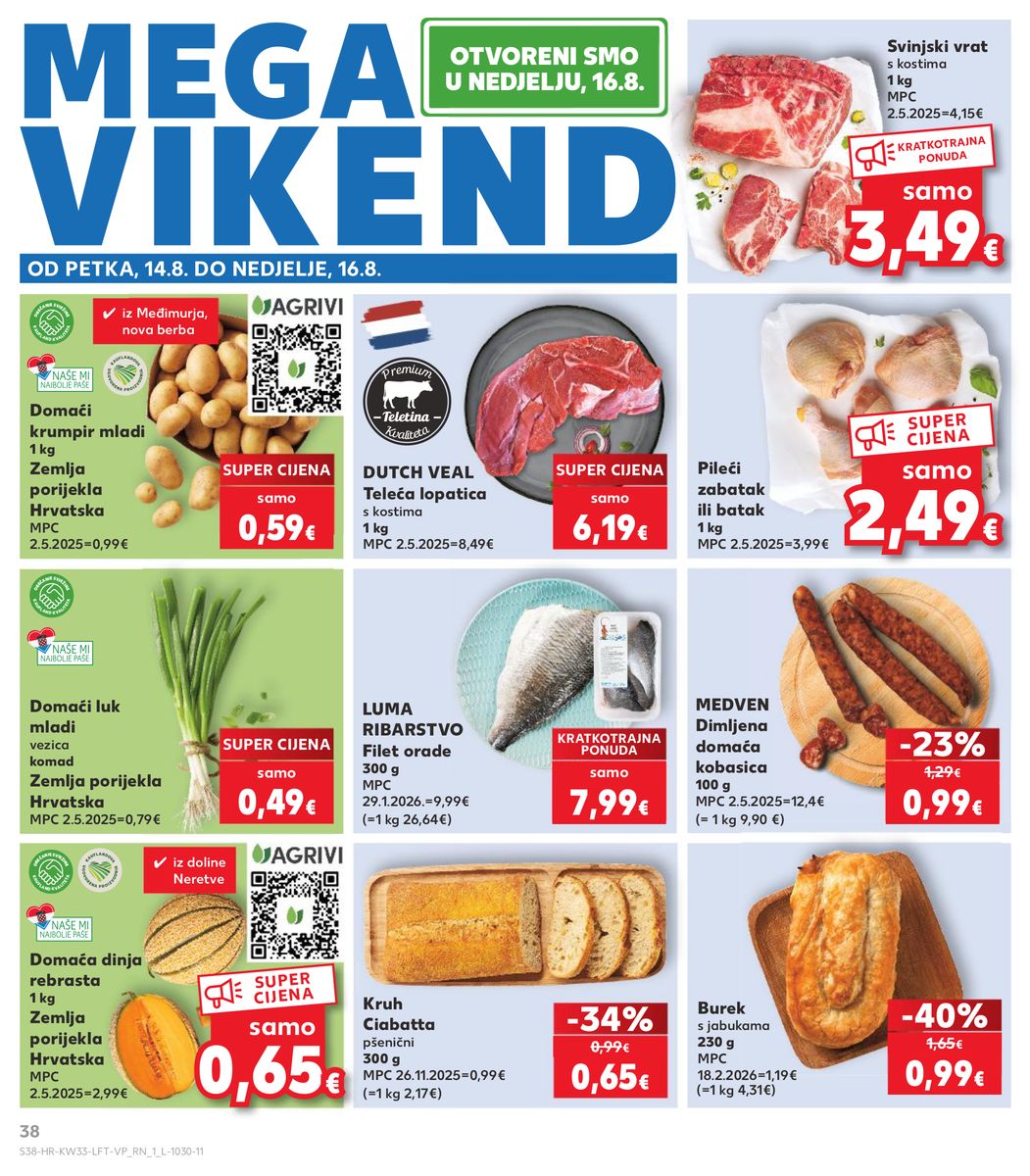 Kaufland catalog page 38 — 2026-08-12 to 2026-08-18
