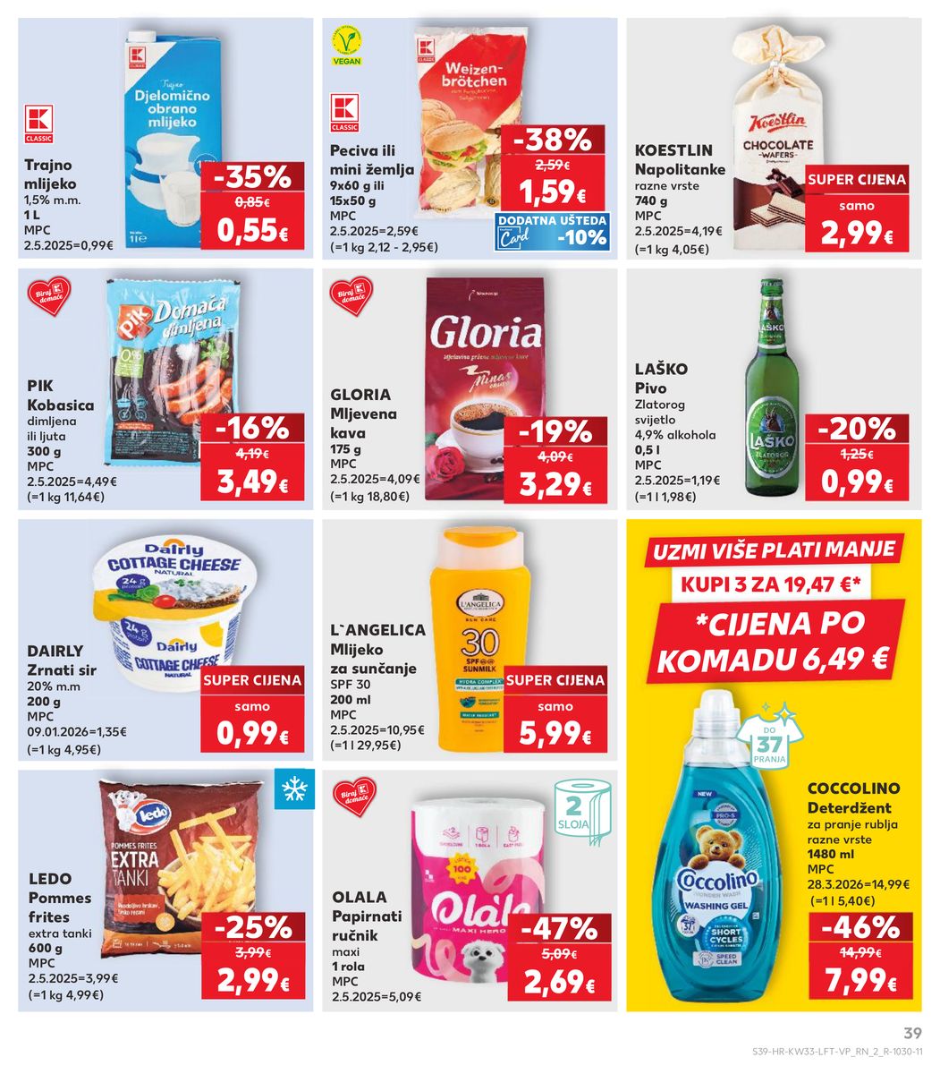 Kaufland catalog page 39 — 2026-08-12 to 2026-08-18