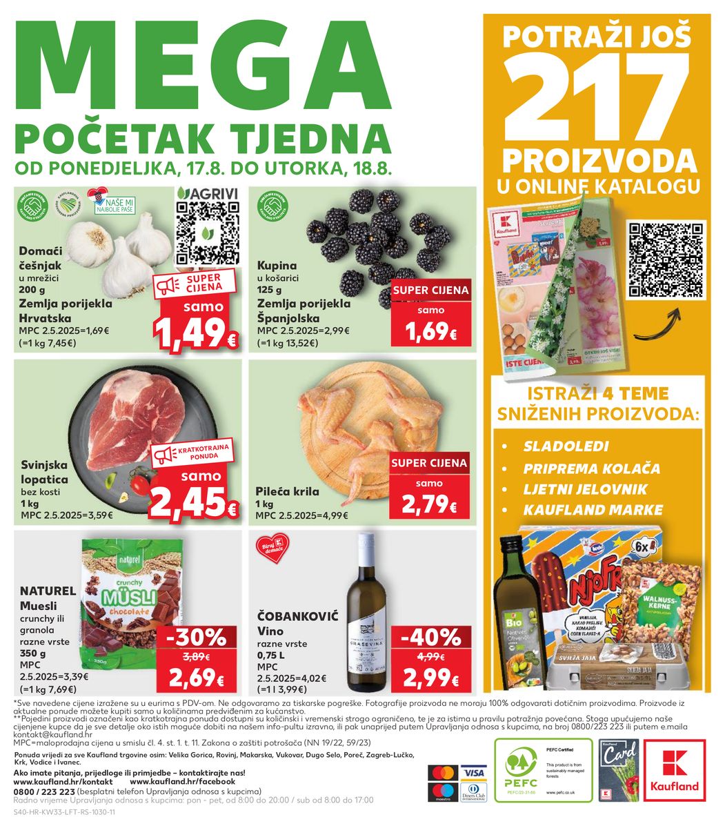 Kaufland catalog page 40 — 2026-08-12 to 2026-08-18