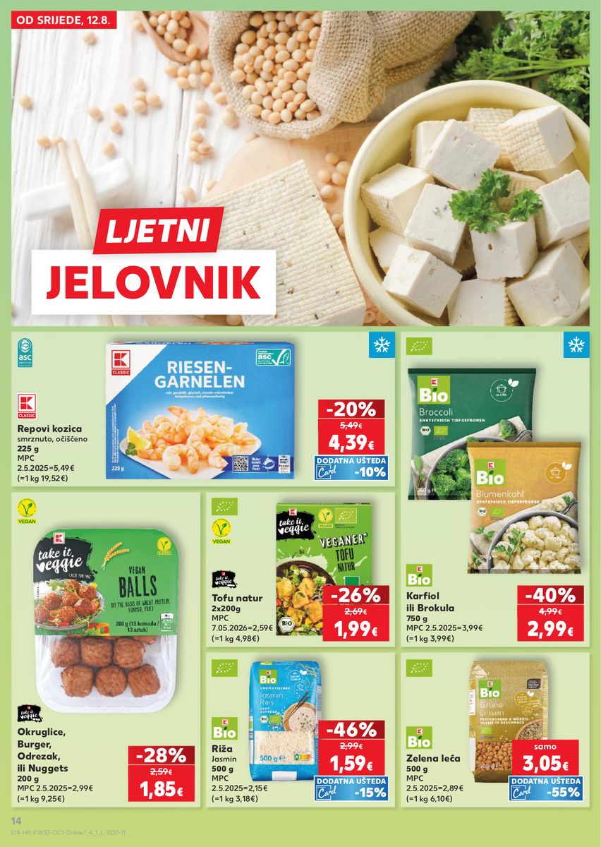 Kaufland catalog page 14 — 2026-08-12 to 2026-08-18