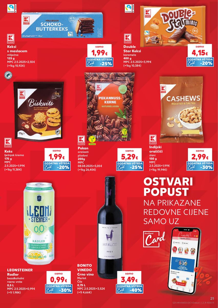 Kaufland catalog page 21 — 2026-08-12 to 2026-08-18