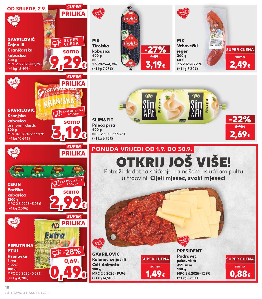 Kaufland catalog page 18 — 2026-09-02 to 2026-09-08