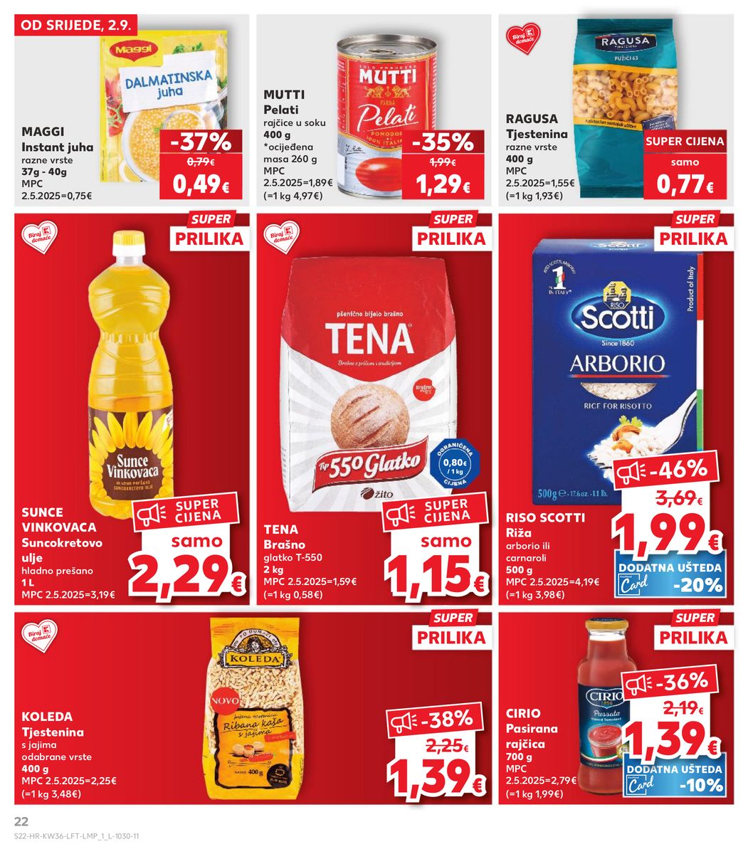 Kaufland catalog page 22 — 2026-09-02 to 2026-09-08