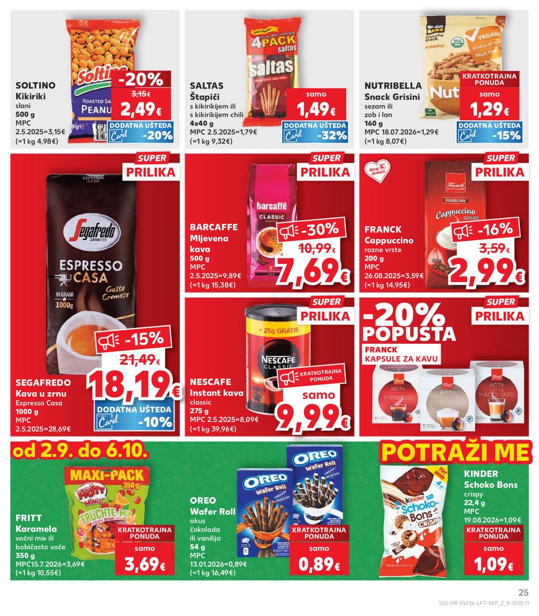 Kaufland catalog page 25 — 2026-09-02 to 2026-09-08