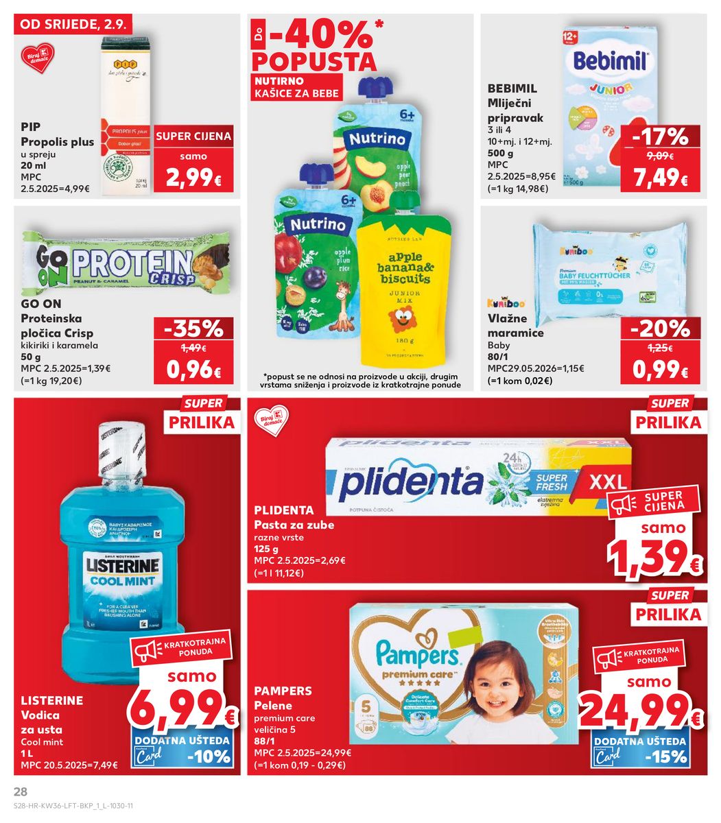 Kaufland catalog page 28 — 2026-09-02 to 2026-09-08