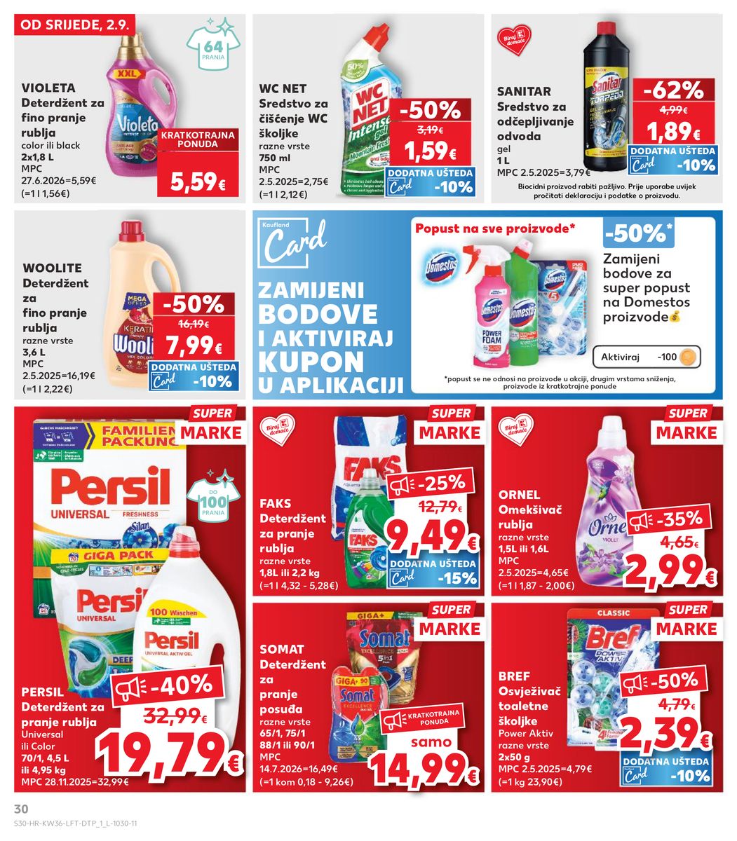 Kaufland catalog page 30 — 2026-09-02 to 2026-09-08