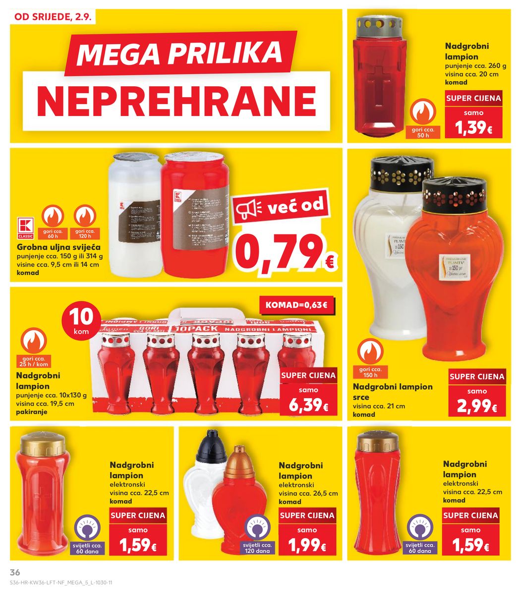 Kaufland catalog page 36 — 2026-09-02 to 2026-09-08