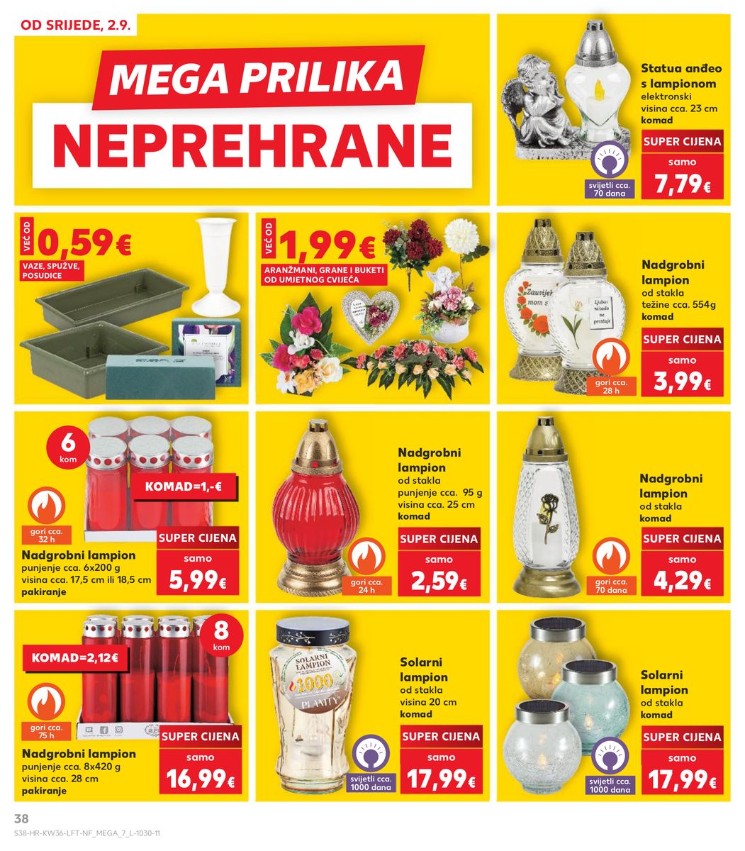 Kaufland catalog page 38 — 2026-09-02 to 2026-09-08