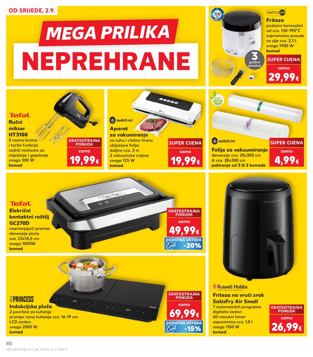 Kaufland catalog page 40 — 2026-09-02 to 2026-09-08