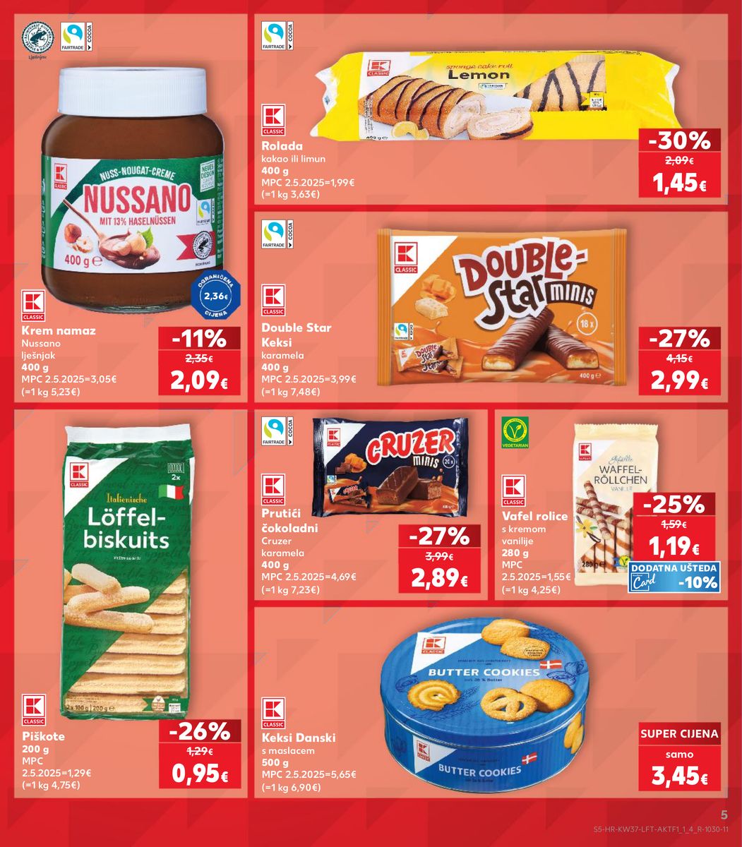 Kaufland catalog page 5 — 2026-09-09 to 2026-09-15