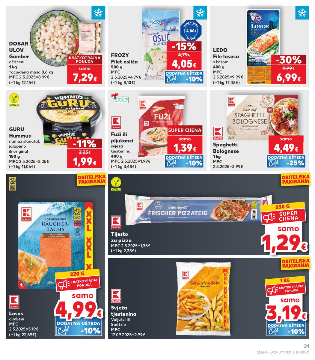 Kaufland catalog page 21 — 2026-09-09 to 2026-09-15