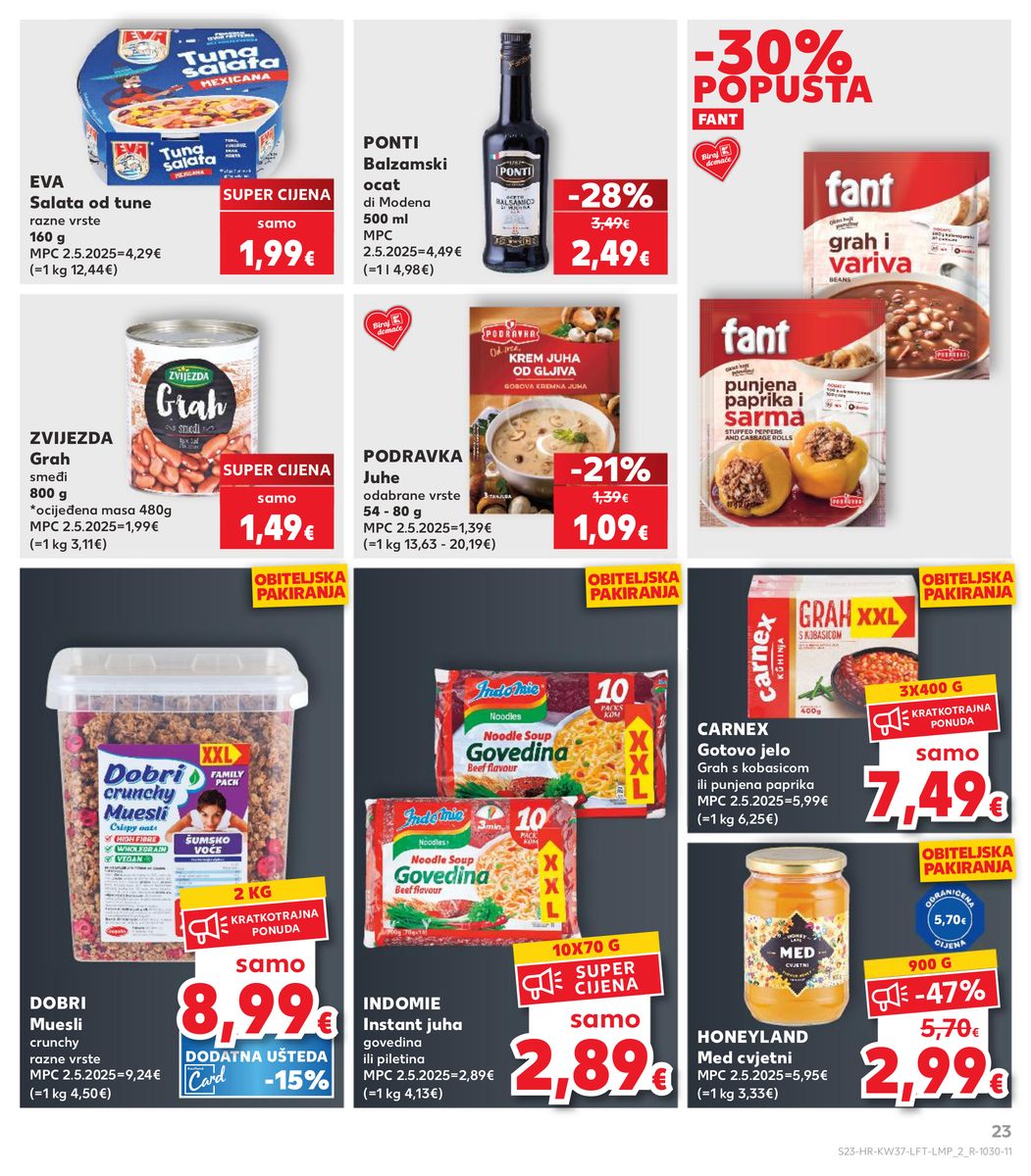Kaufland catalog page 23 — 2026-09-09 to 2026-09-15