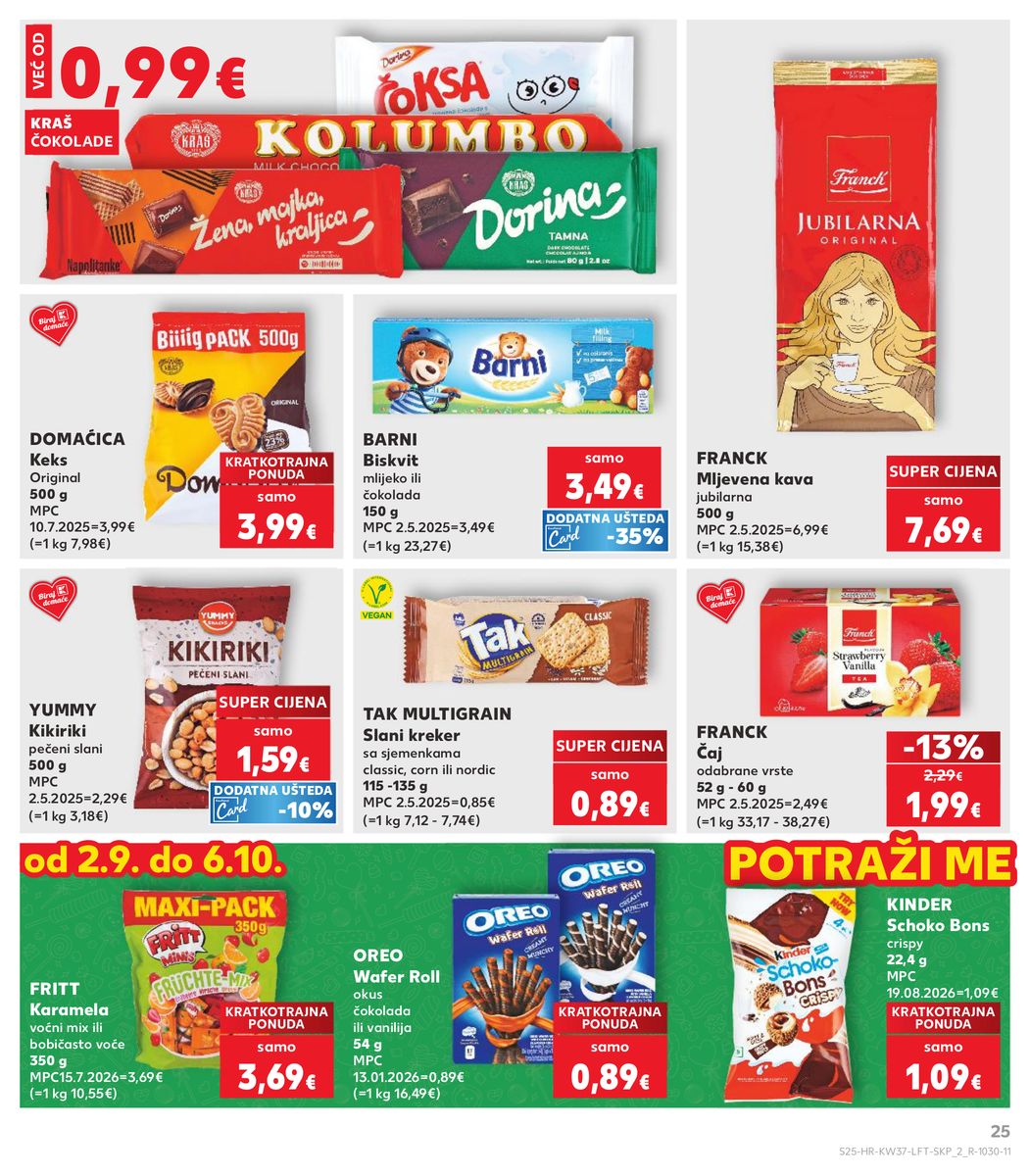 Kaufland catalog page 25 — 2026-09-09 to 2026-09-15