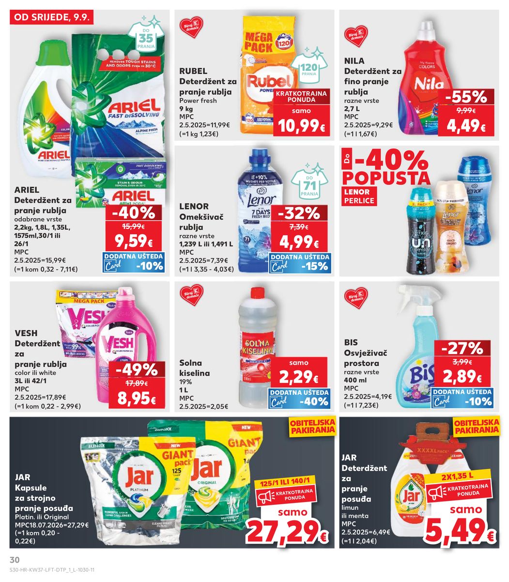 Kaufland catalog page 30 — 2026-09-09 to 2026-09-15