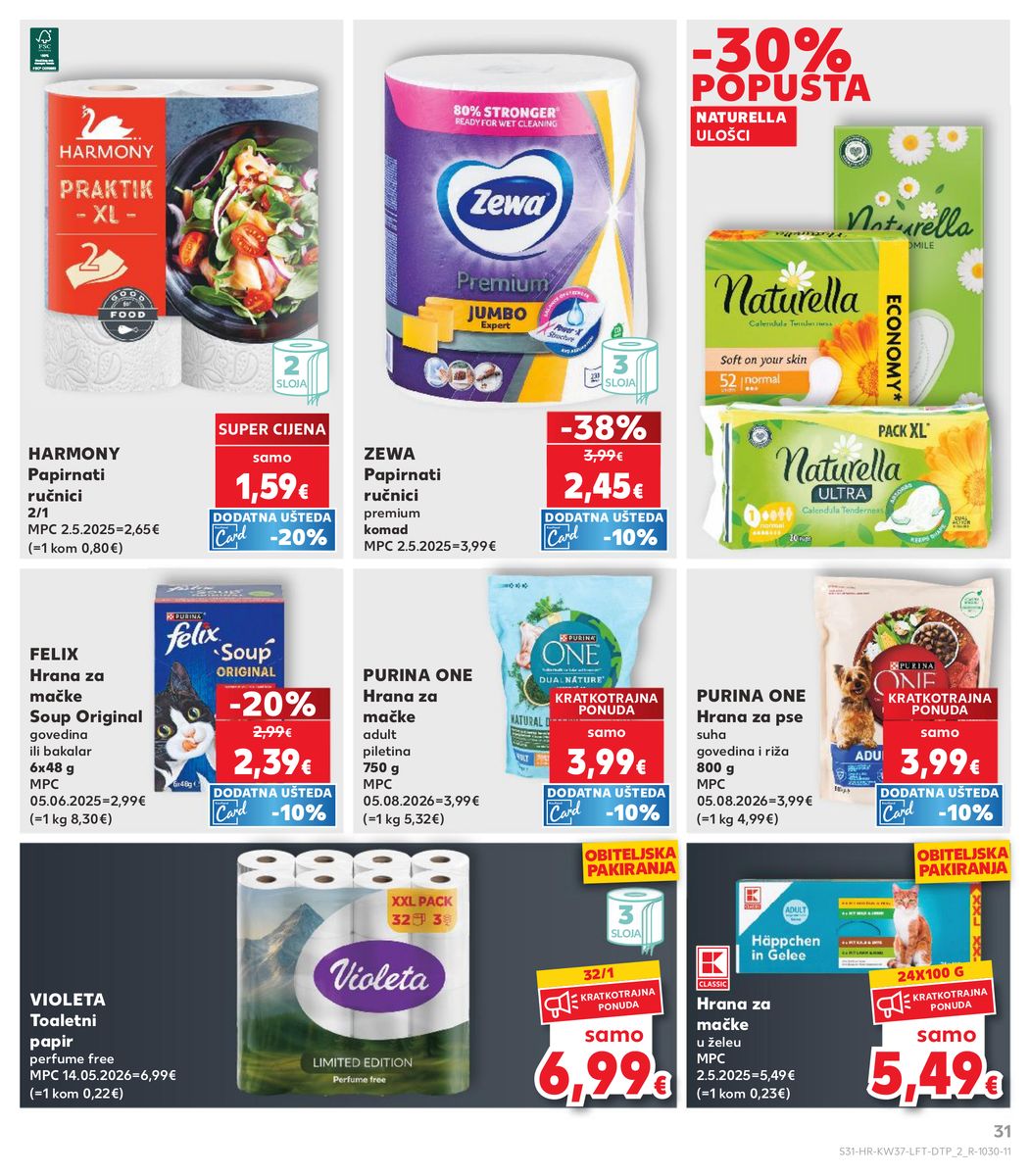 Kaufland catalog page 31 — 2026-09-09 to 2026-09-15