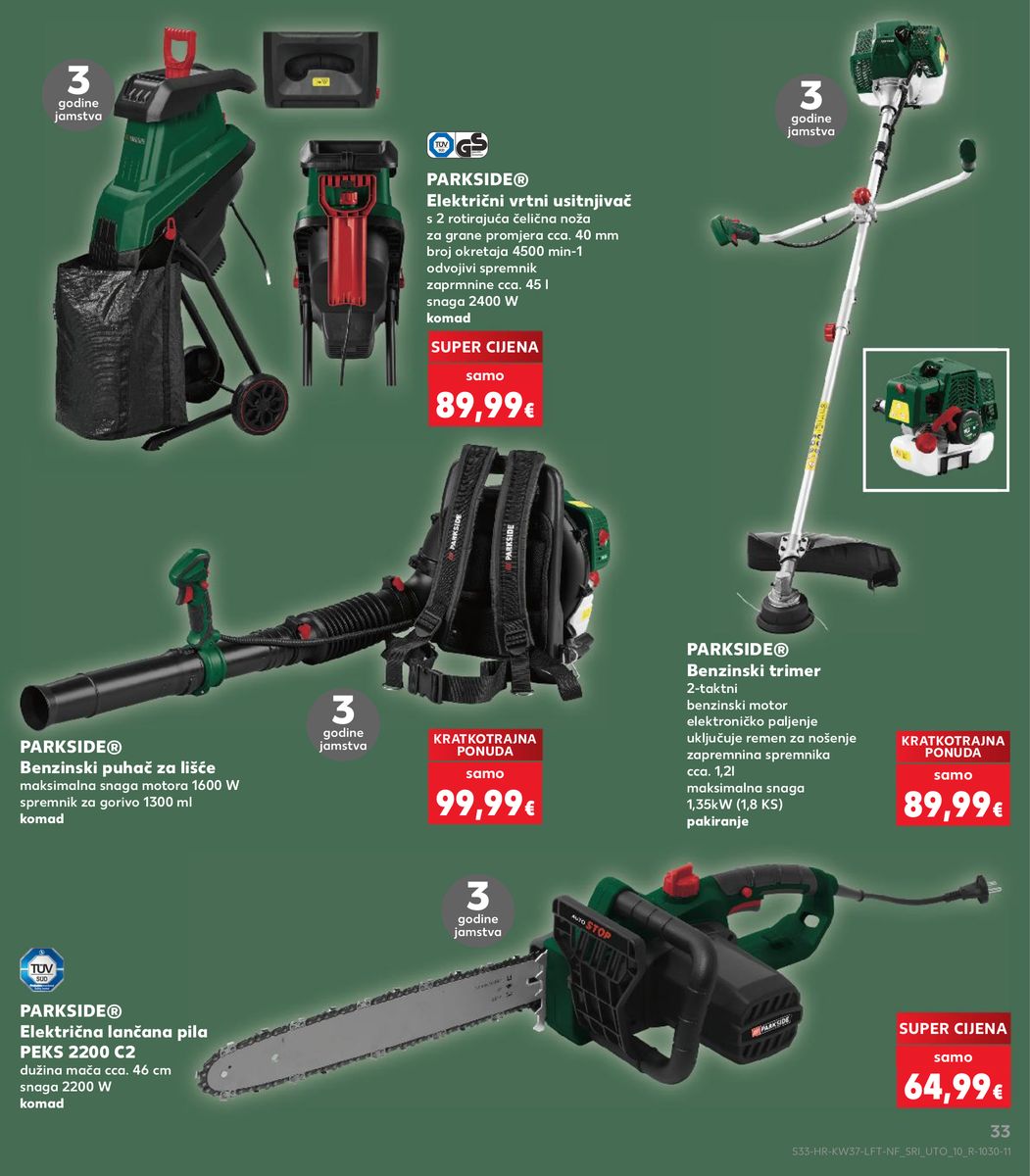 Kaufland catalog page 33 — 2026-09-09 to 2026-09-15