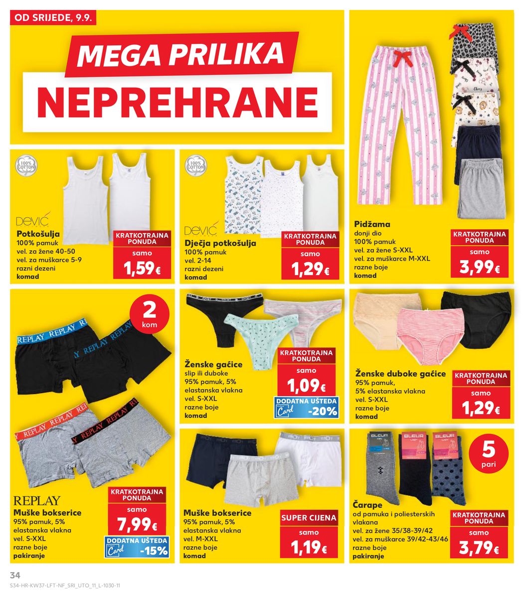 Kaufland catalog page 34 — 2026-09-09 to 2026-09-15