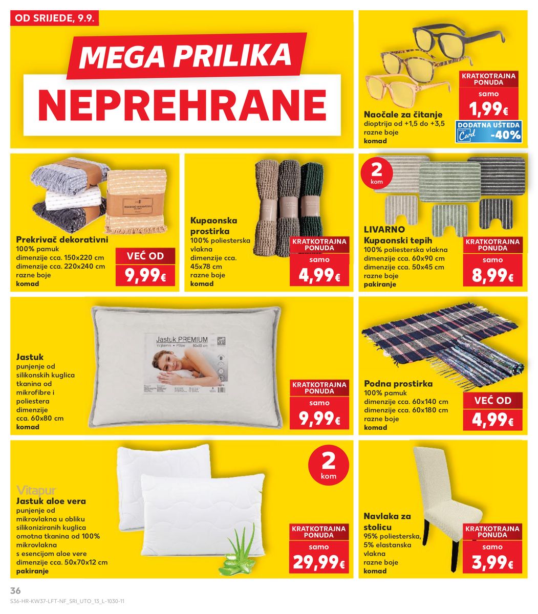 Kaufland catalog page 36 — 2026-09-09 to 2026-09-15