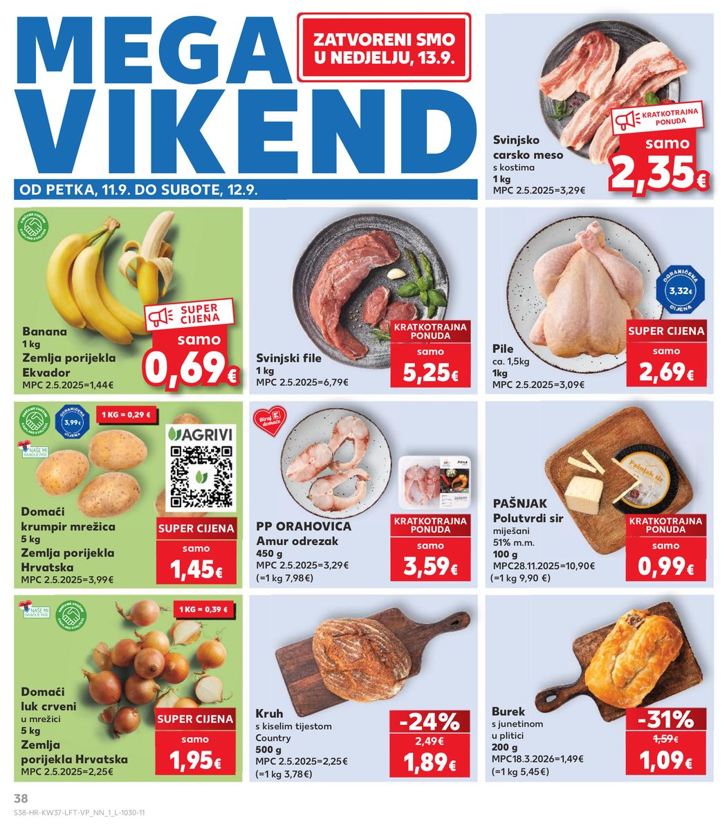 Kaufland catalog page 38 — 2026-09-09 to 2026-09-15