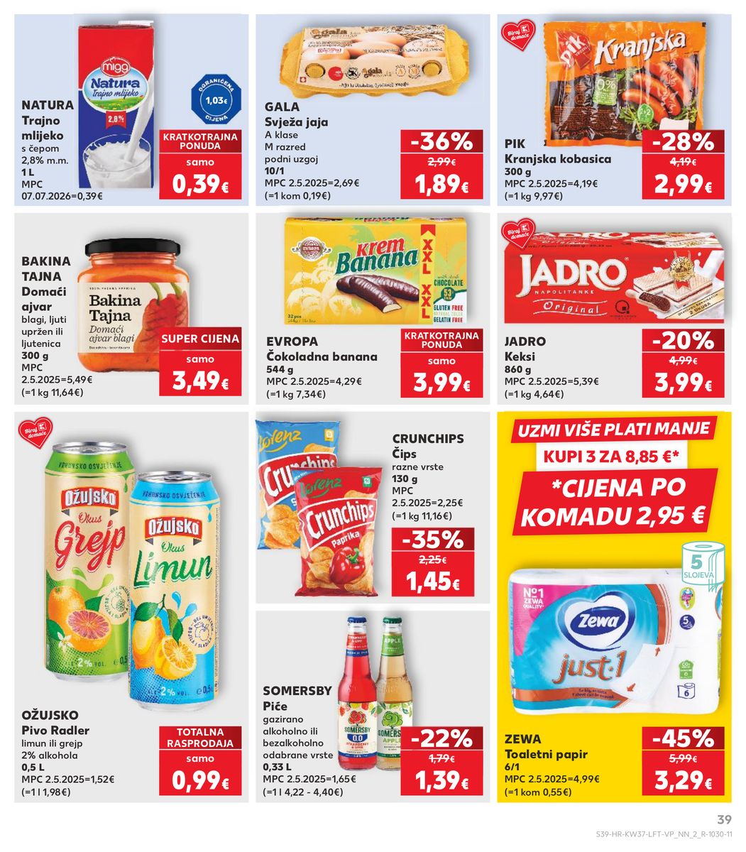 Kaufland catalog page 39 — 2026-09-09 to 2026-09-15