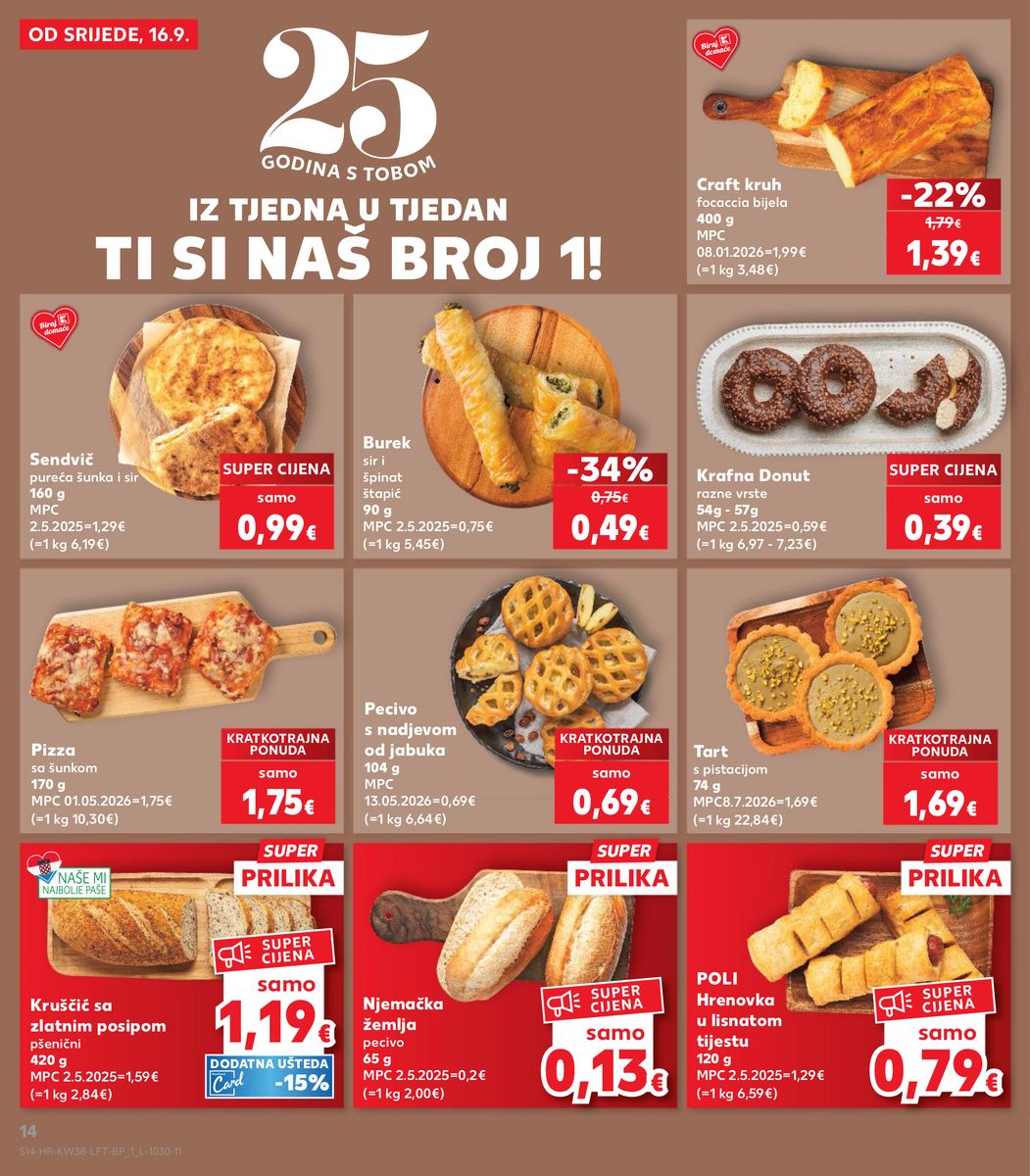 Kaufland catalog page 14 — 2026-09-16 to 2026-09-22