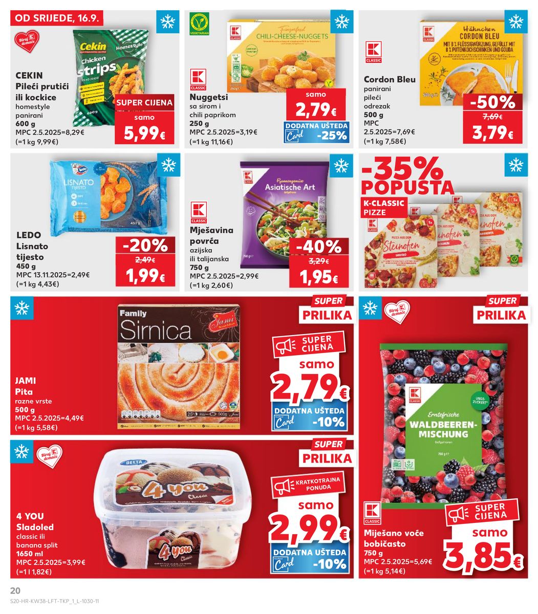 Kaufland catalog page 20 — 2026-09-16 to 2026-09-22