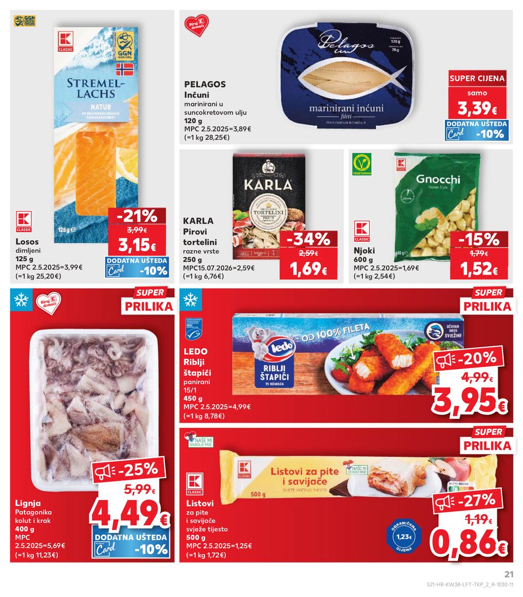 Kaufland catalog page 21 — 2026-09-16 to 2026-09-22