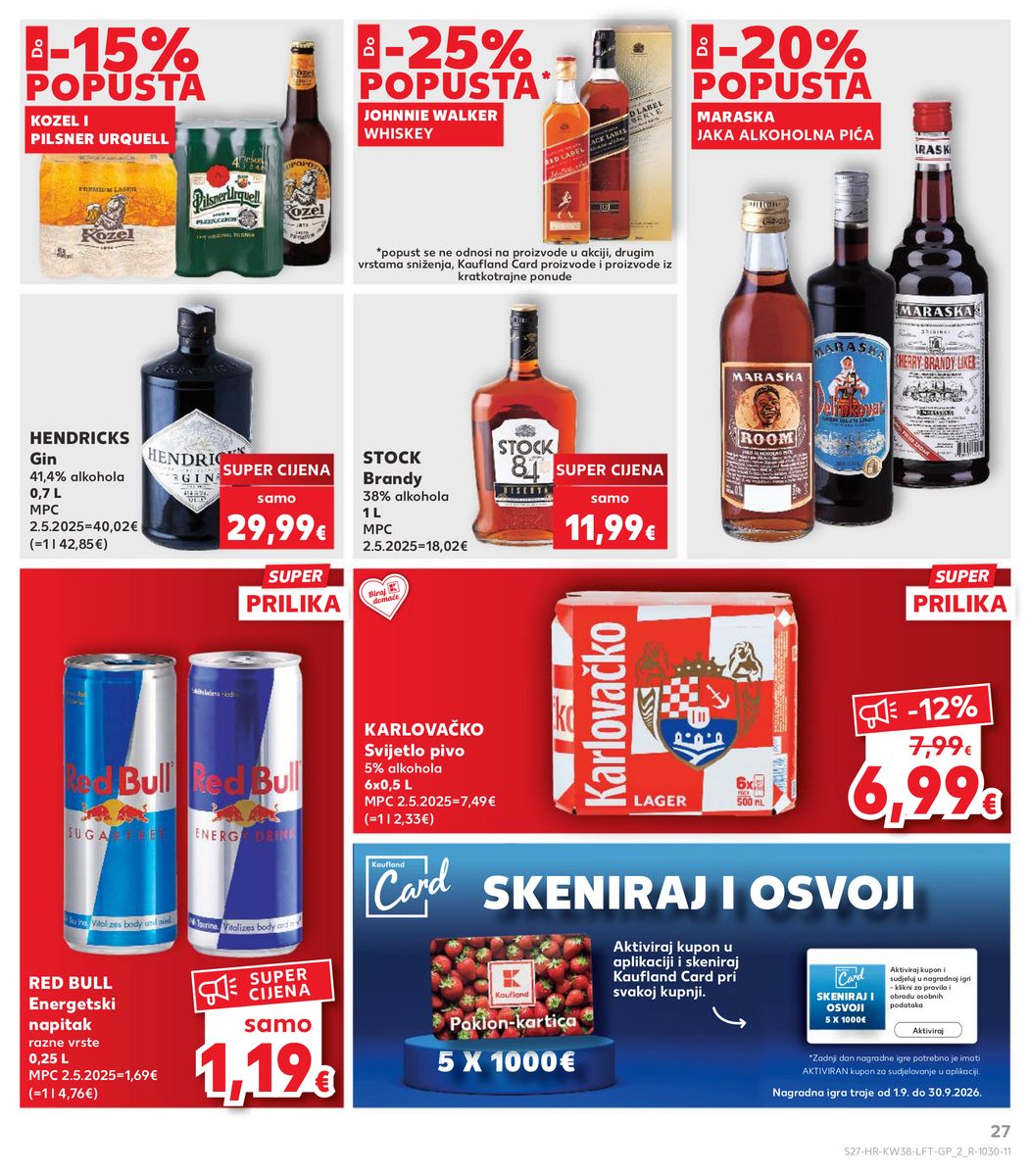 Kaufland catalog page 27 — 2026-09-16 to 2026-09-22