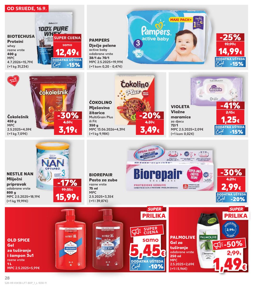 Kaufland catalog page 28 — 2026-09-16 to 2026-09-22