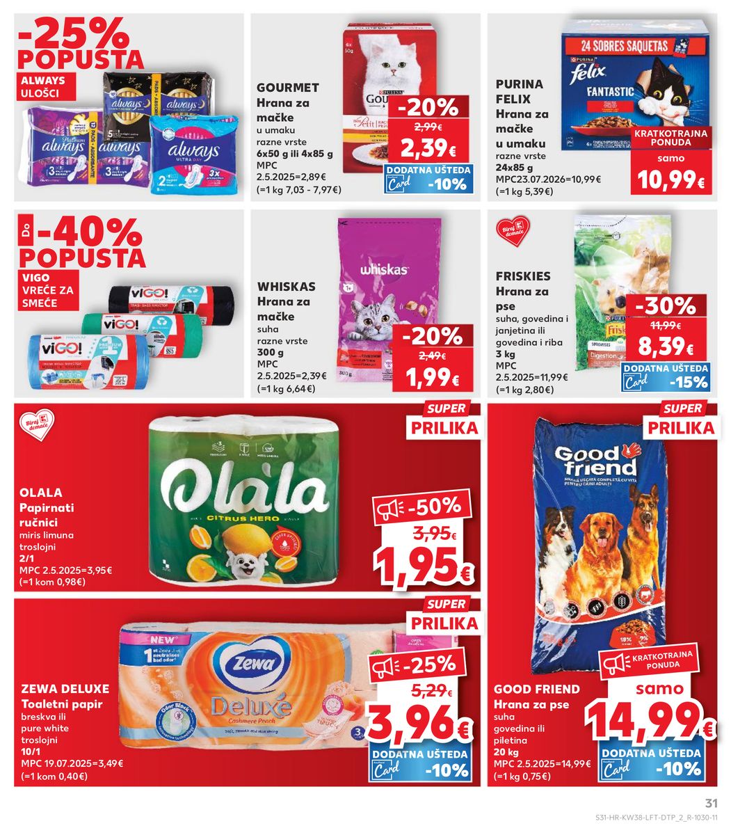 Kaufland catalog page 31 — 2026-09-16 to 2026-09-22