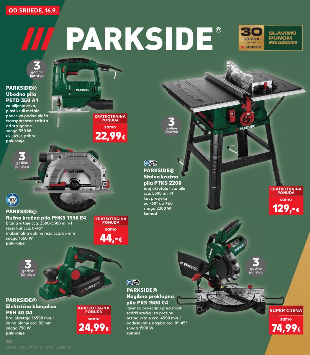 Kaufland catalog page 32 — 2026-09-16 to 2026-09-22