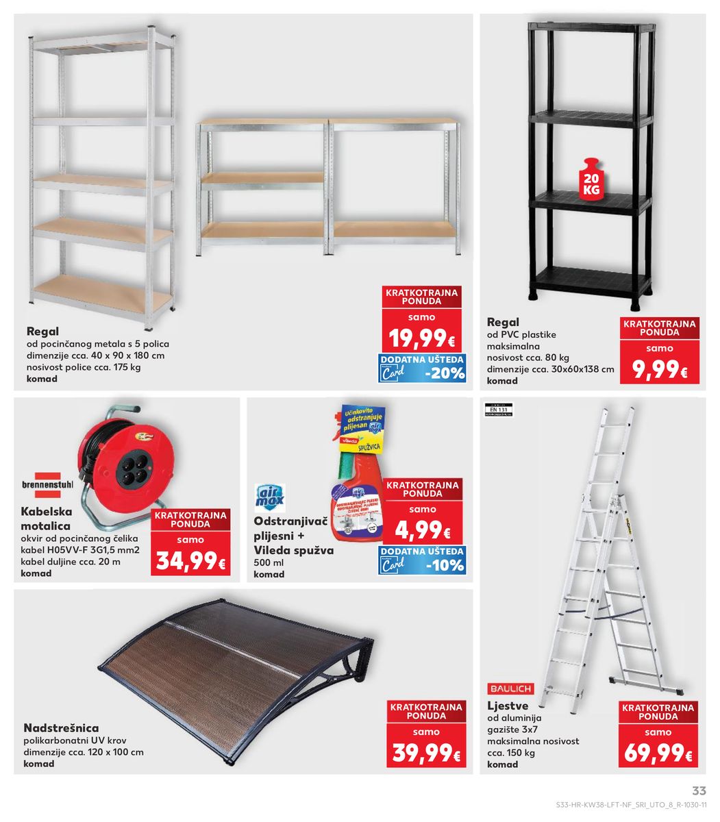 Kaufland catalog page 33 — 2026-09-16 to 2026-09-22