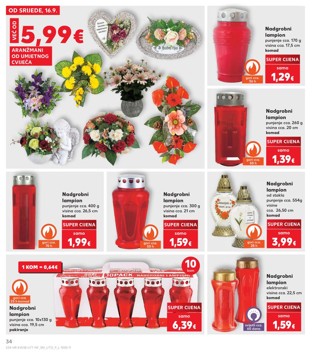 Kaufland catalog page 34 — 2026-09-16 to 2026-09-22
