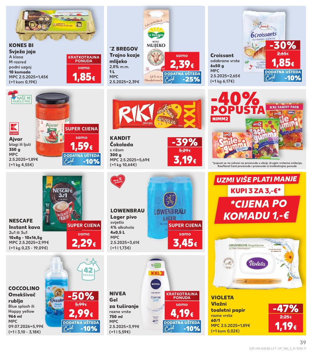 Kaufland catalog page 39 — 2026-09-16 to 2026-09-22