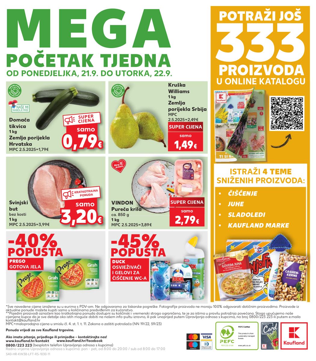 Kaufland catalog page 40 — 2026-09-16 to 2026-09-22