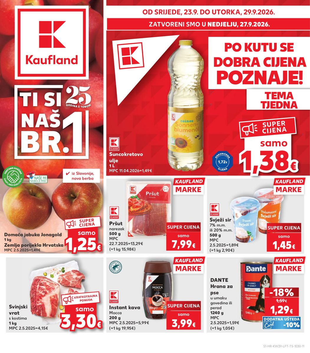 Kaufland catalog 2026-09-23 to 2026-09-29