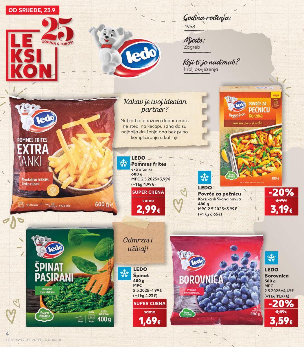 Kaufland catalog page 4 — 2026-09-23 to 2026-09-29