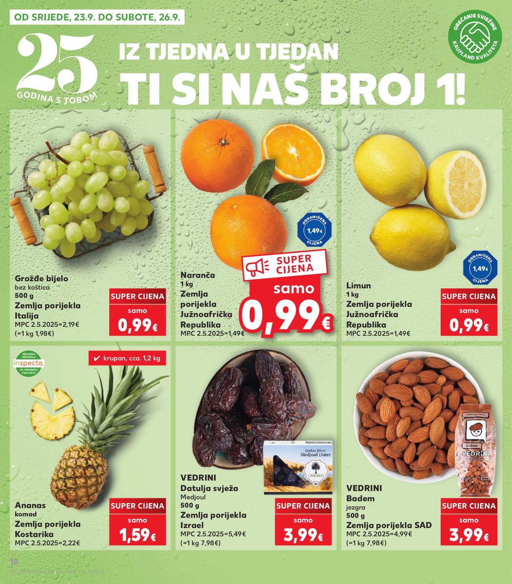 Kaufland catalog page 10 — 2026-09-23 to 2026-09-29